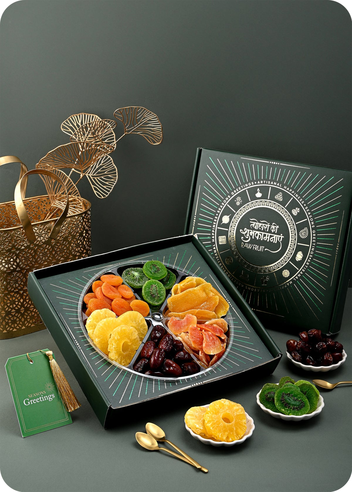 Pack of 6 Tropical Dry Fruits Gift Box