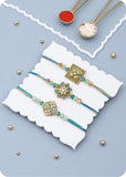 Pack of 9 Sweets & Dry Fruits with Rakhi Set of 3