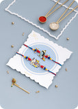 Gokul Duo Rakhi with Set of 2