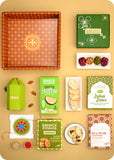 Rakhi Delights: Cookies & Dry Fruits Hamper with Rakhi