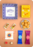 Rakhi Bliss: Sweets & Nut Mix with Rakhi
