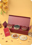 Festive Box: Dry Fruits & Rakhi Set Of 2