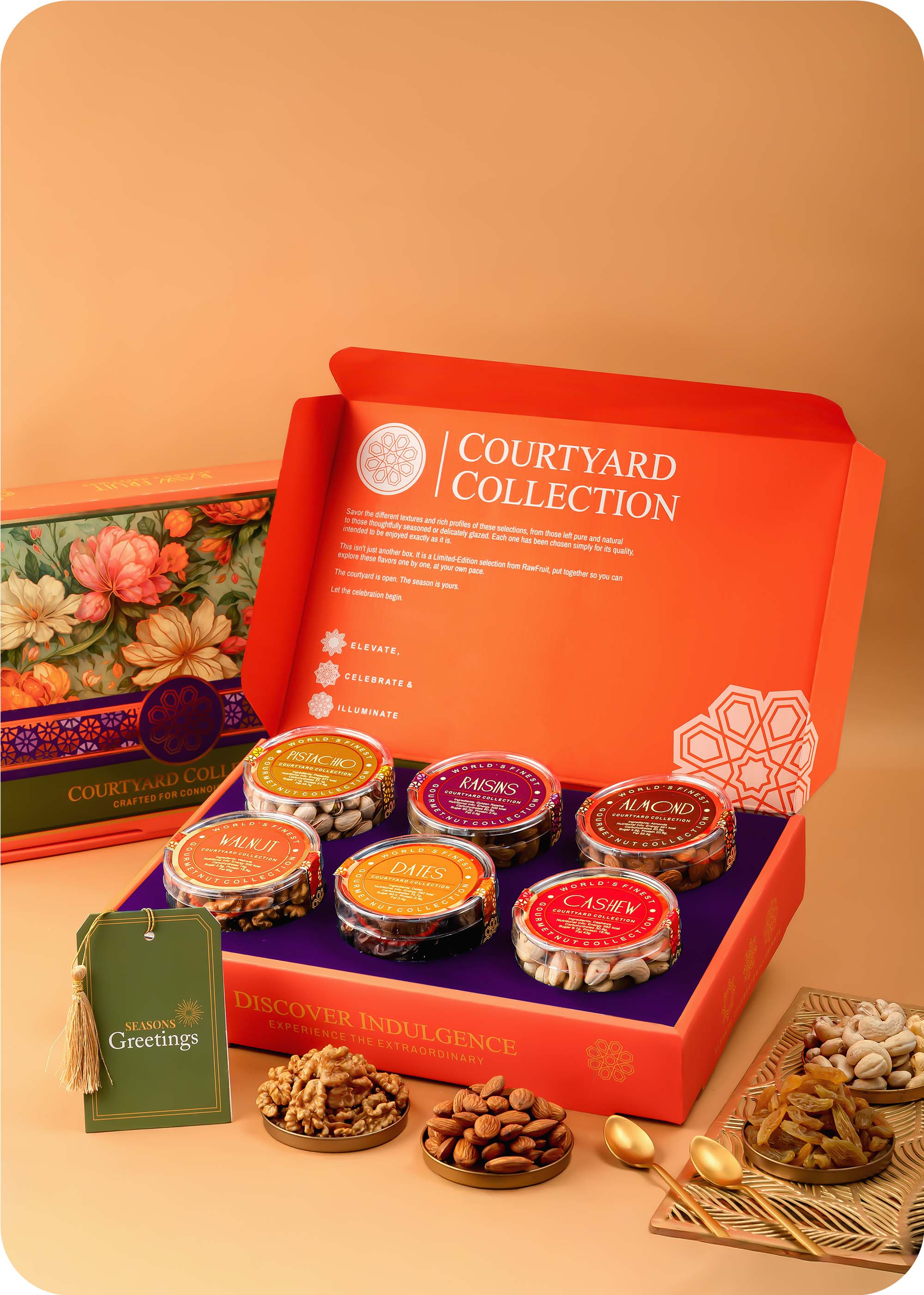 Courtyard Collection - 745 Grams Set of 6 Dry Fruits