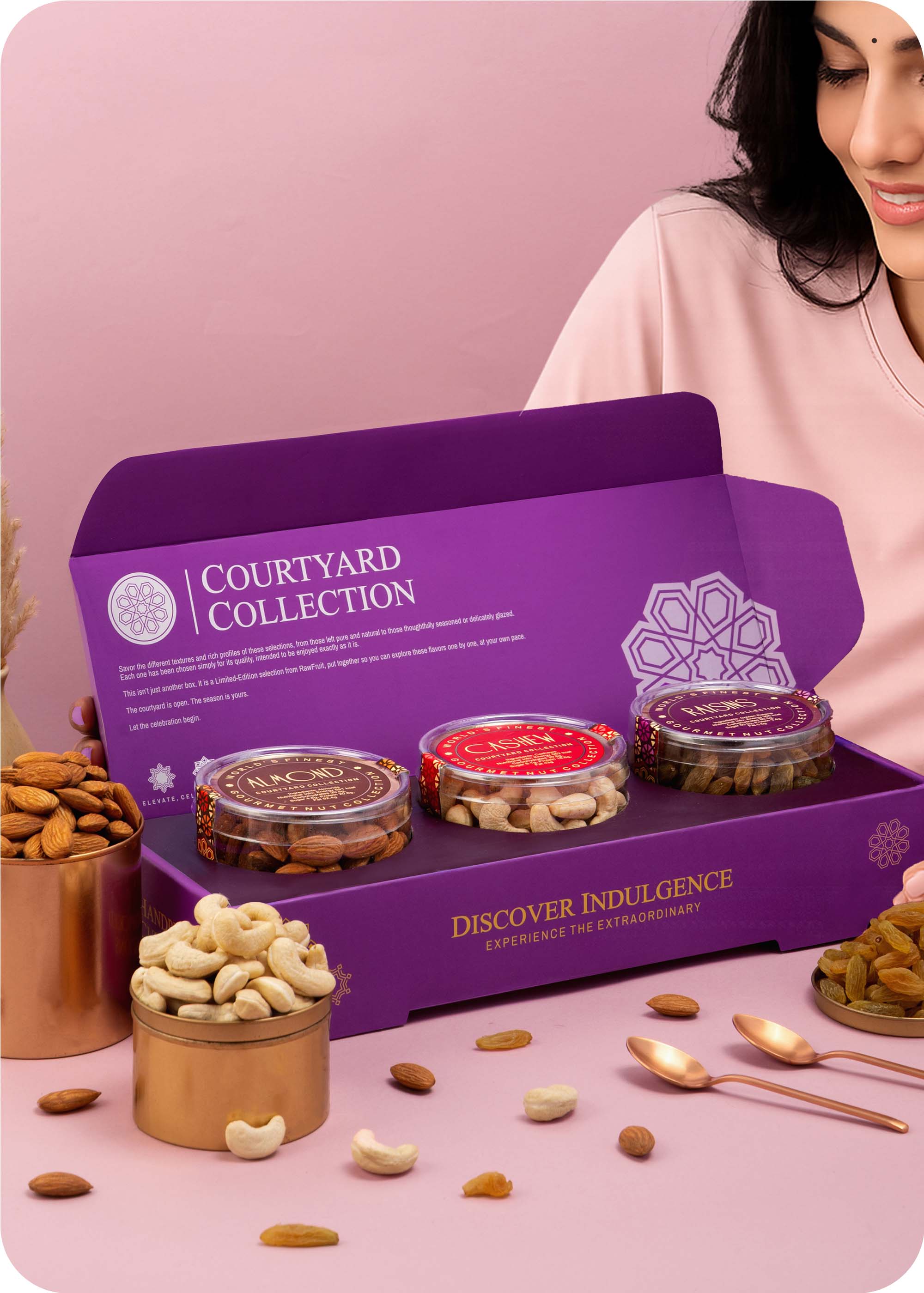 Courtyard Collection - 375 Grams Set of 3 Dry Fruits