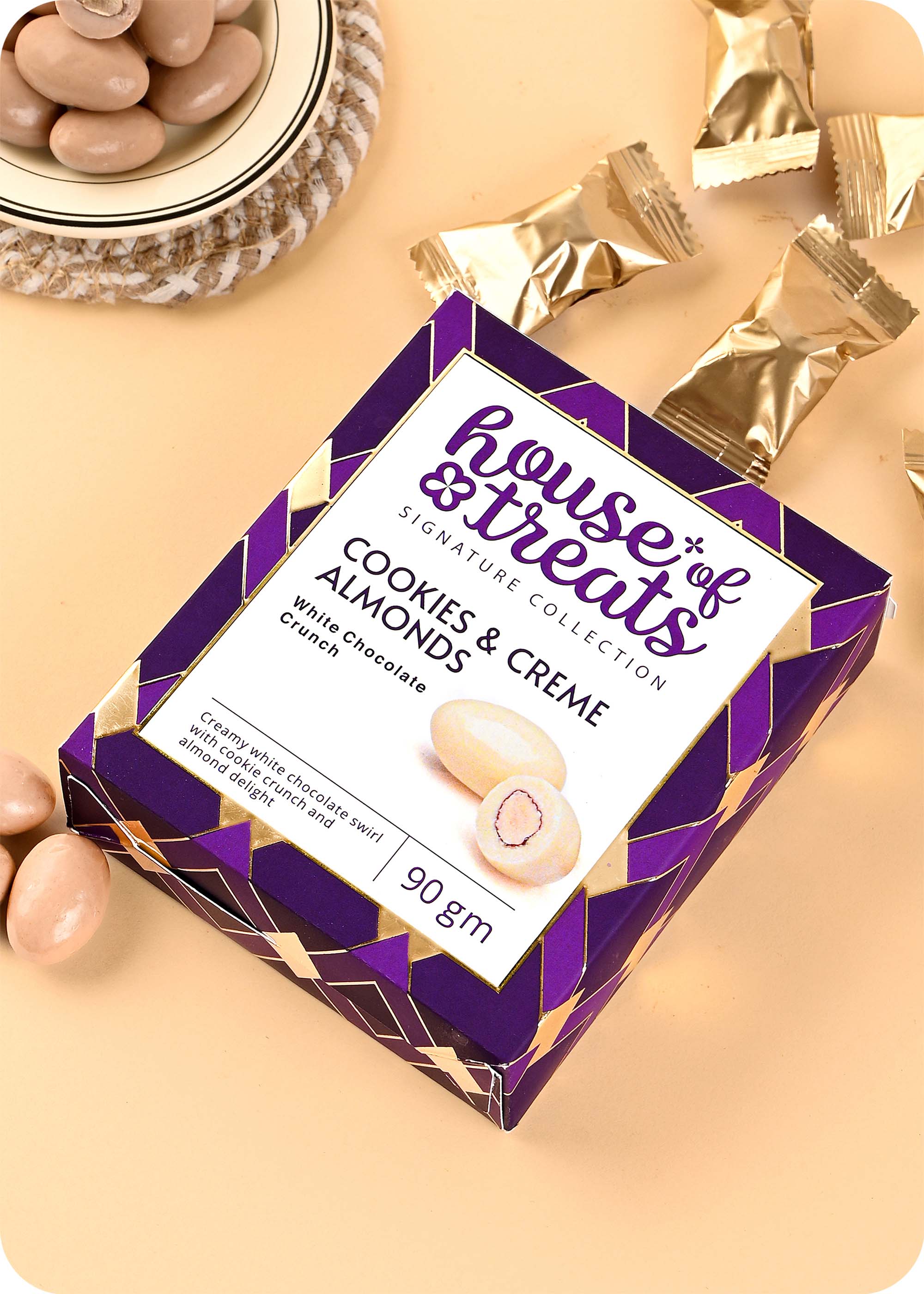 Cookies & Creme Almonds Dragees Chocolate Pack
