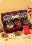 Festive Bhai Dooj Pack of 3 Dry Fruits Gift Hamper