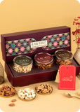 Festive Delight Gift Box Cashews, Almonds & Walnuts
