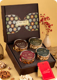 Pack of 4 Dry Fruits Gift Pack for Bhai Dooj