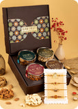 Rakshabandhan Special: Dry Fruits with Rakhi Set of 4
