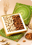 Rakhi Celebration Box : Dry Fruits with Rakhi Set of 2
