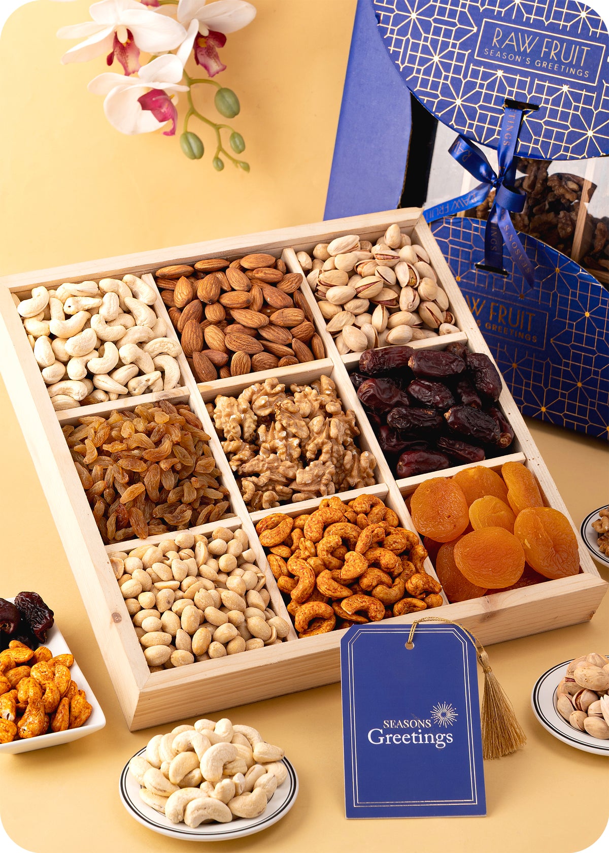 Festive Bhai Dooj Mixed Nuts & Dried Fruits Gift Hamper