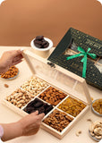 Bhai Dooj Elegant Nuts & Dry Fruits Gift Box