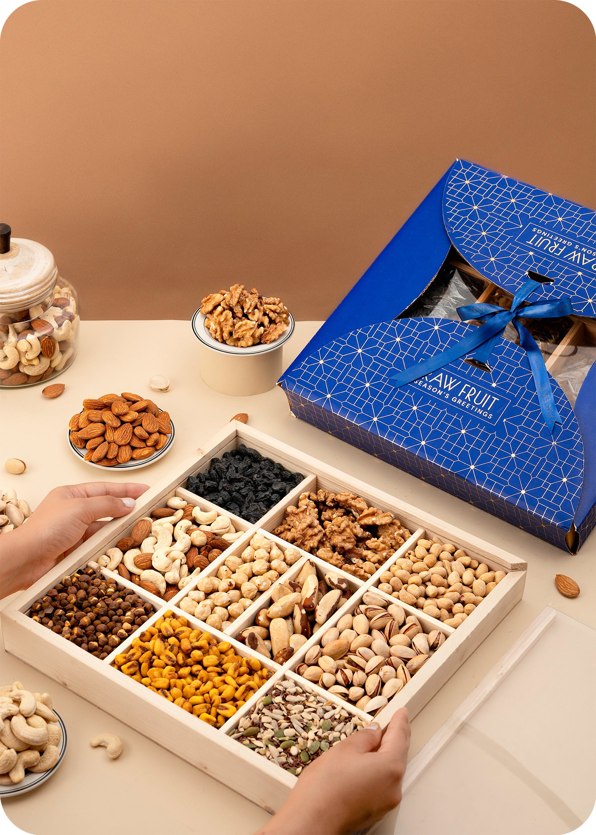 Festive Bhai Dooj Mixed Nuts & Dried Fruits Gift Hamper
