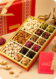 Diwali Sweets Gift Pack : Artisanal Ladoo and Dry Fruits