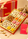 Diwali Sweets Gift Pack : Artisanal Fudge Sweets and Dry Fruits