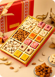 Diwali Sweets Gift Pack : Artisanal Fudge Sweets and Dry Fruits