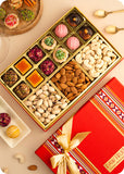 Diwali Sweets Gift Pack : Assorted Sweets  and Dry Fruits