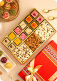 Diwali Sweets Gift Pack : Artisanal Fudge Sweets and Dry Fruits