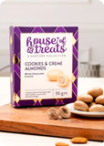 Cookies & Creme Almonds Chocolate Pack with Rakhi