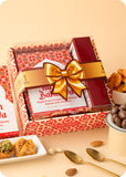 Sweets, Snacks with Cream Rolls Gift Hamper