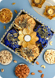 Diwali Dry Fruits Hamper with Decorative Accessories