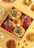Bhai Dooj Dry Fruits Gift Tray