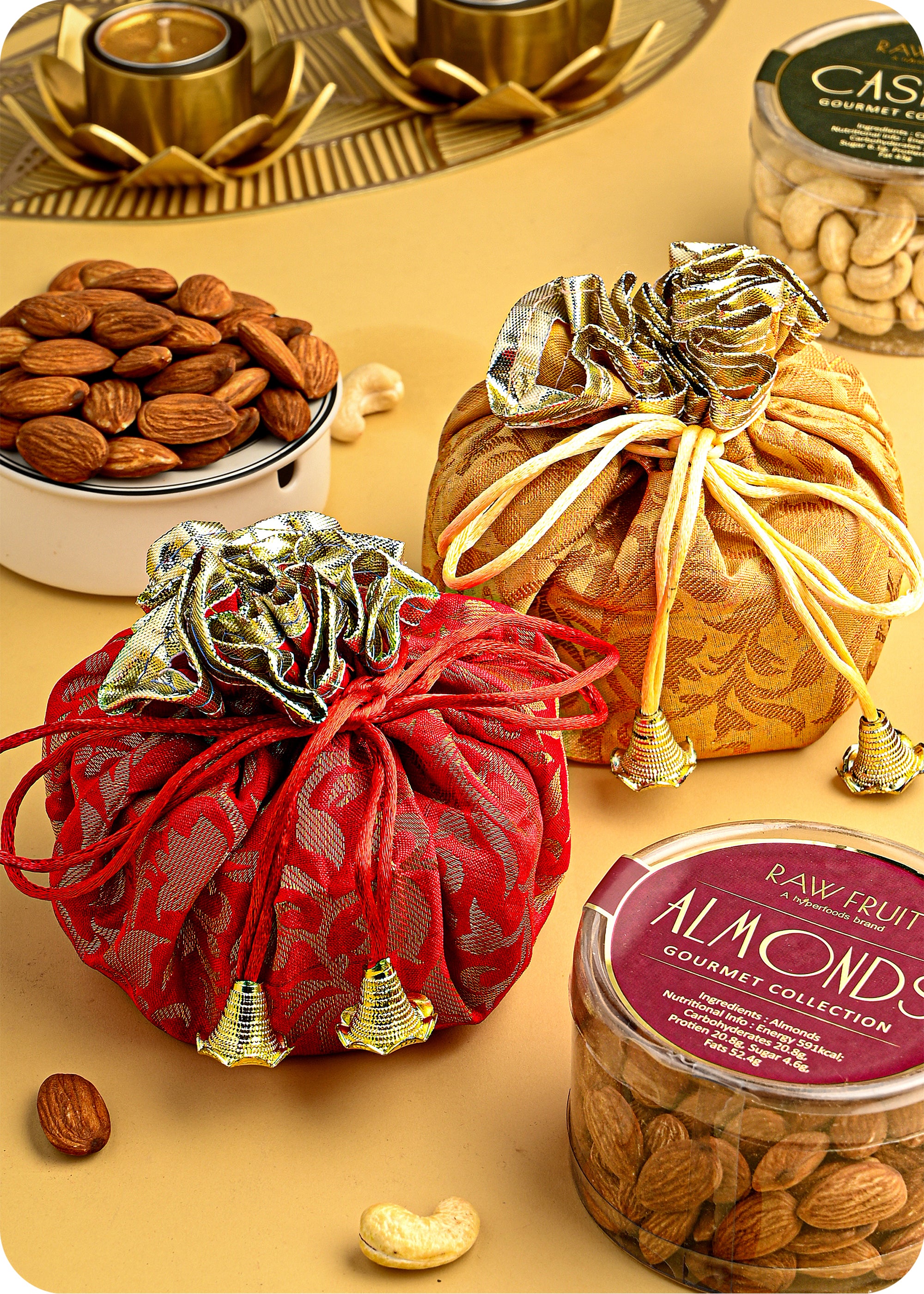 Bhai Dooj Dry Fruits Gift Tray