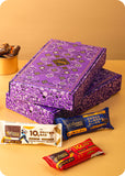 Diwali Delight Box : Protein Bars, Brittle Treats & Lantern Decor