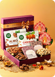 Bhai Dooj Gift Hamper : Brittle, Premium Nuts & Festive Decor