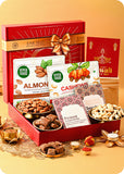 Bhai Dooj Gift Hamper : Premium Nuts, Brittle & Festive Decor