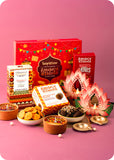 Festive Diwali Gift Hamper : Savory Bites & Elegant Decor