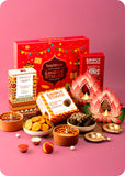 Bhai Dooj Celebration Hamper: Savory Bites & Elegant Decor