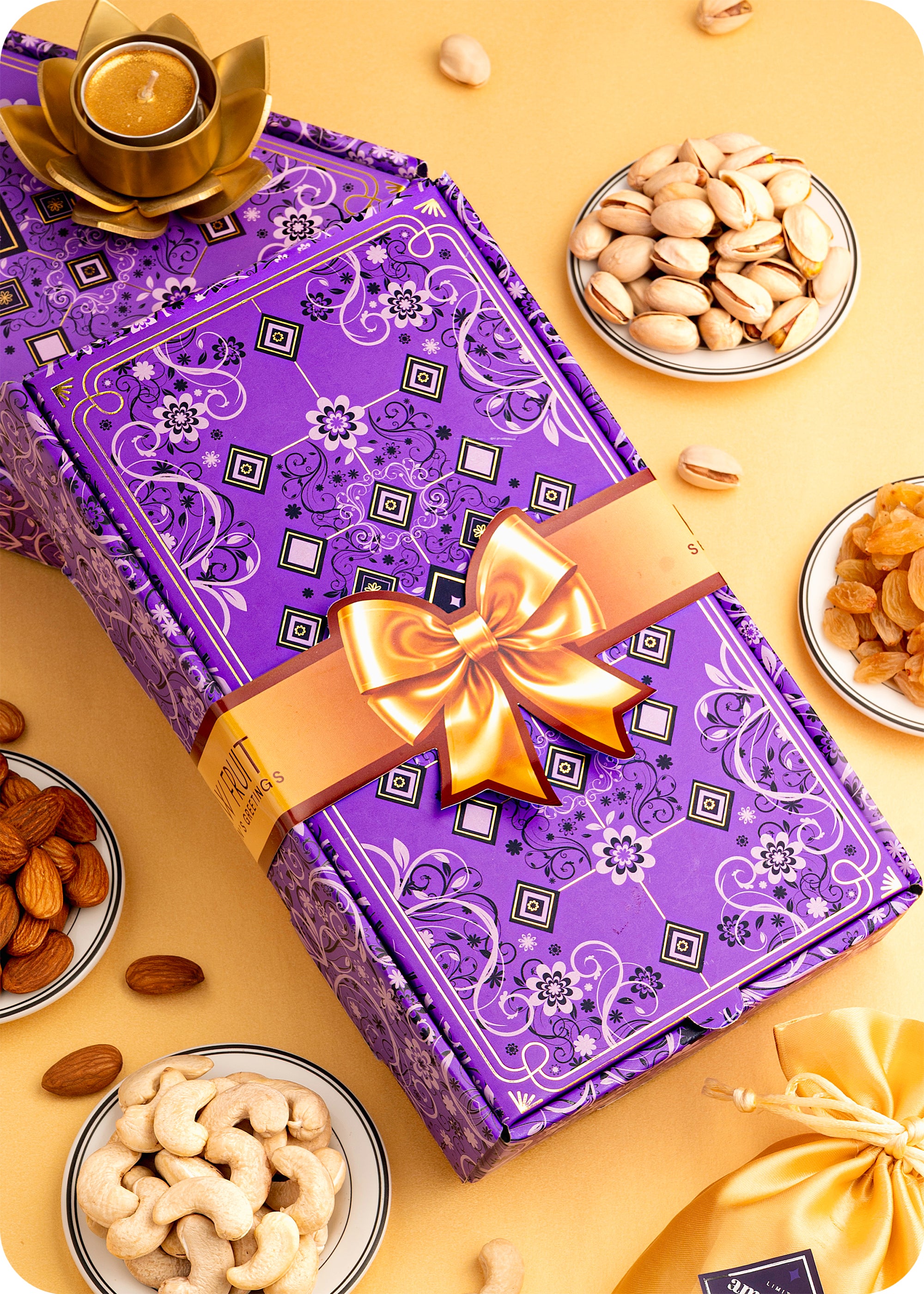 Pack of 4 Dry Fruits Gift Pack
