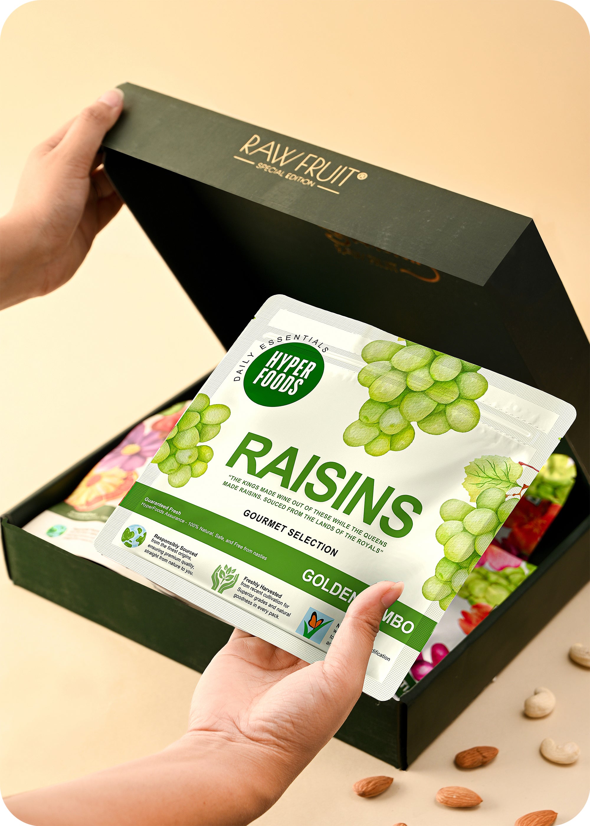 Divine Opulence Dry Fruit Box