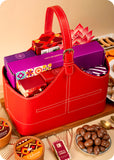 Bhai Dooj Special Gift Hamper: Sweets, Chocolates, Cookies & Dry Fruits