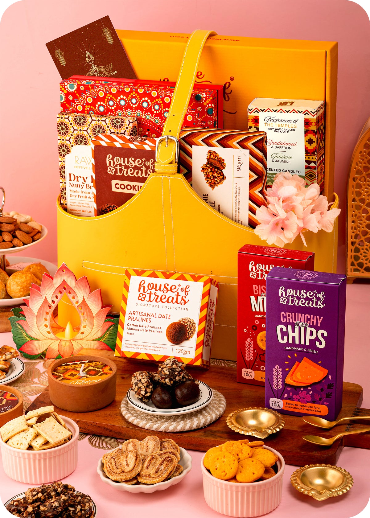 Festive Delights : Sweets with Snacks