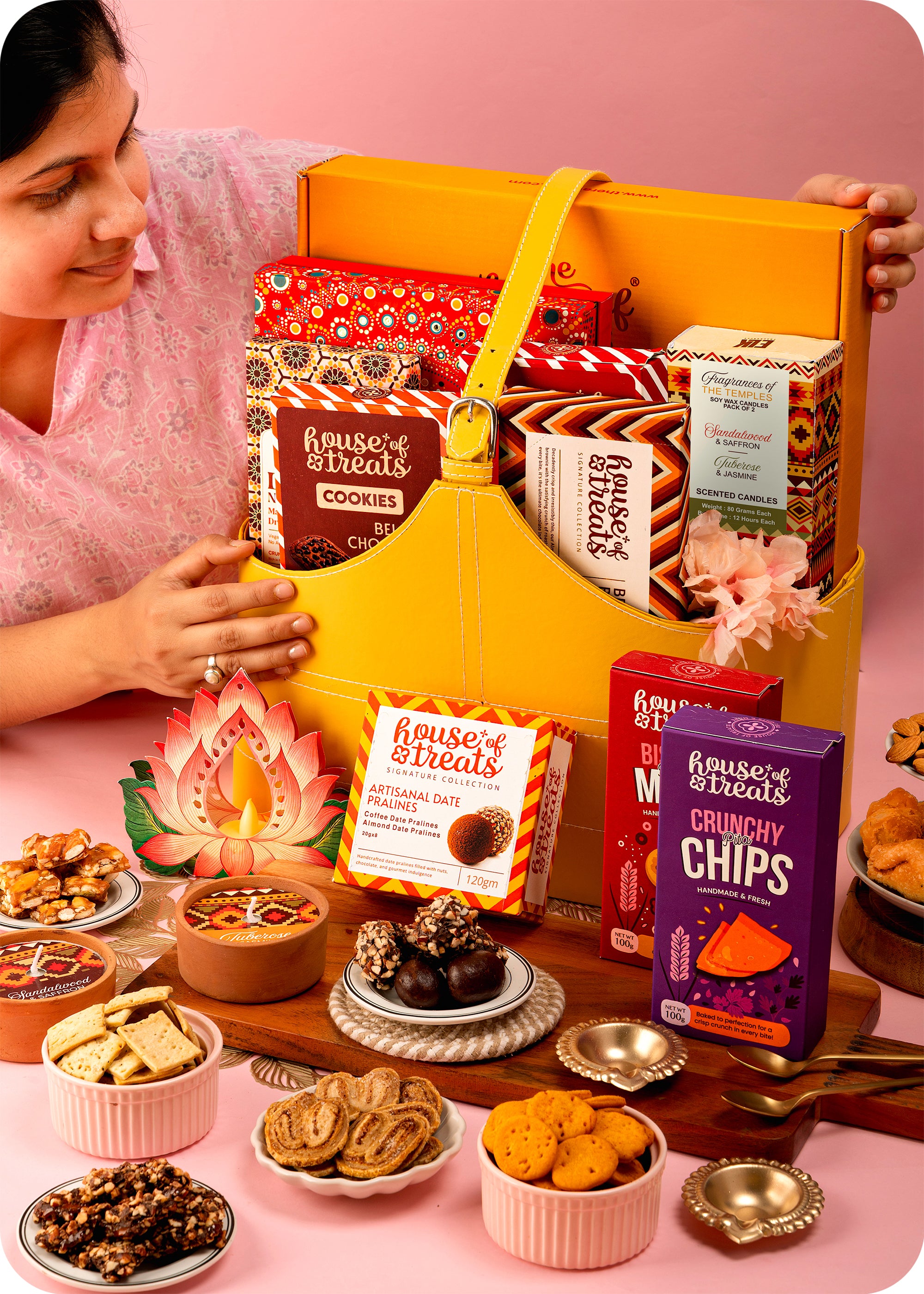 Festive Bhai Dooj Hamper: Sweets, Snacks & Gourmet Dry Fruits