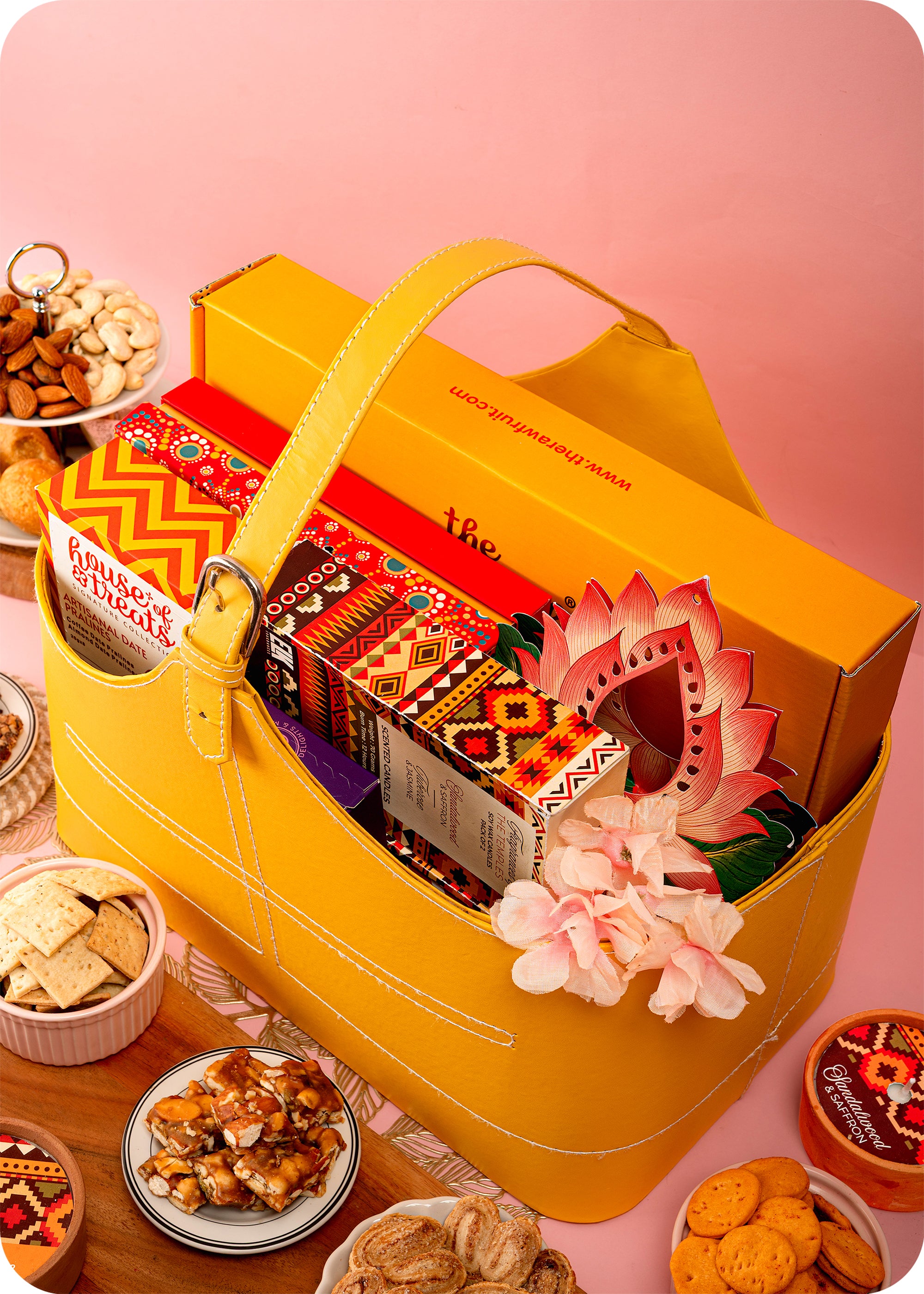 Festive Delights : Sweets with Snacks