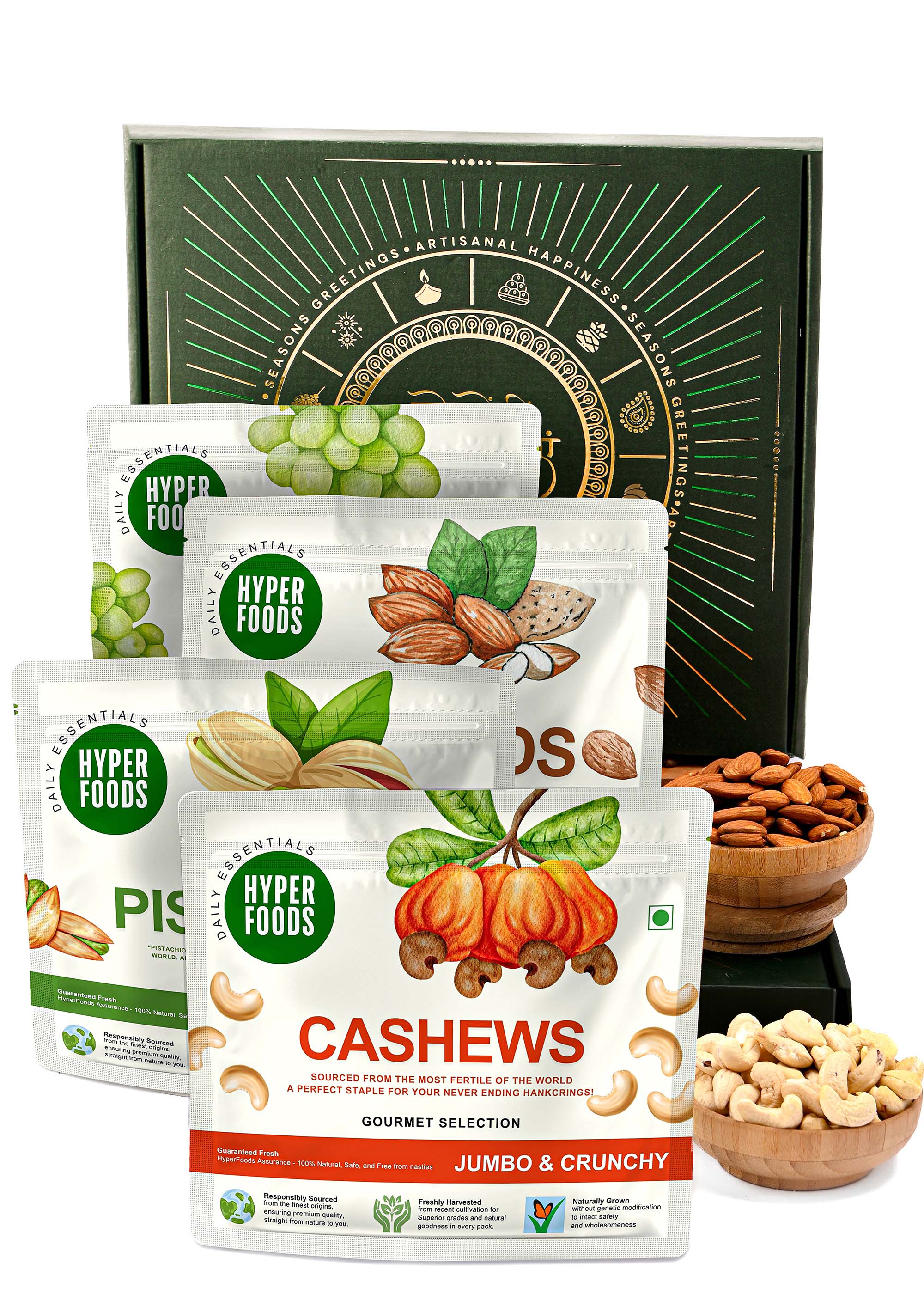 Dry Fruits Gift Box – Healthy Festive Hamper