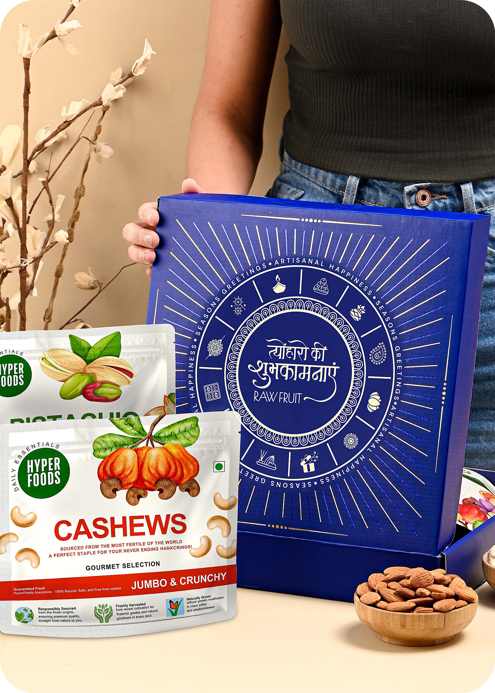 Healthy Nuts & Dry Fruits Gifts Pack