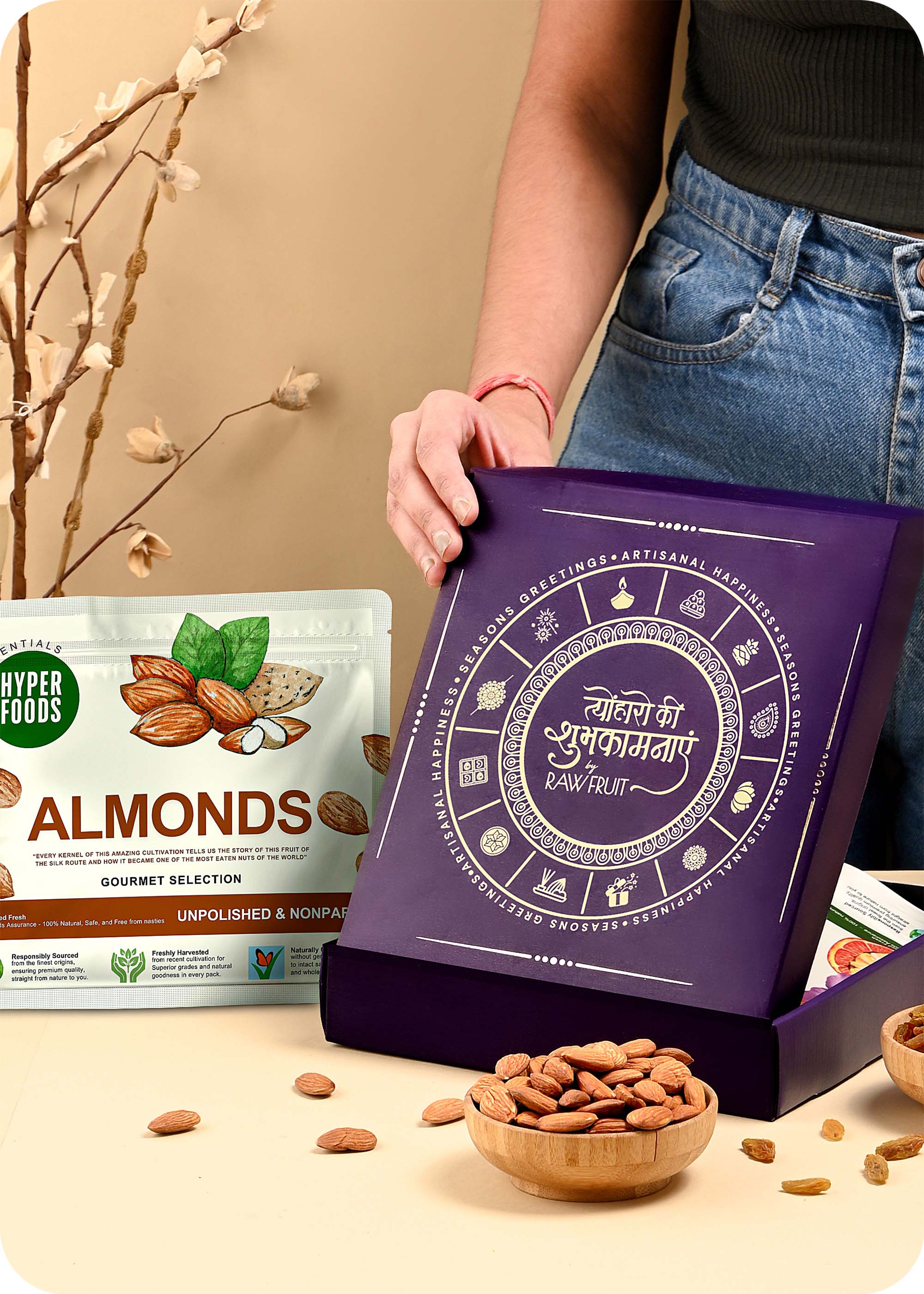 Festive Rays Dry Fruits Pack