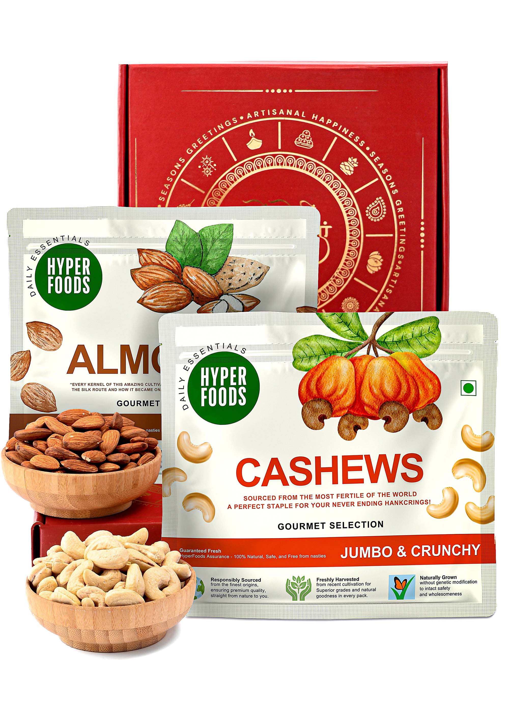 Festive Rays Dry Fruits Hamper