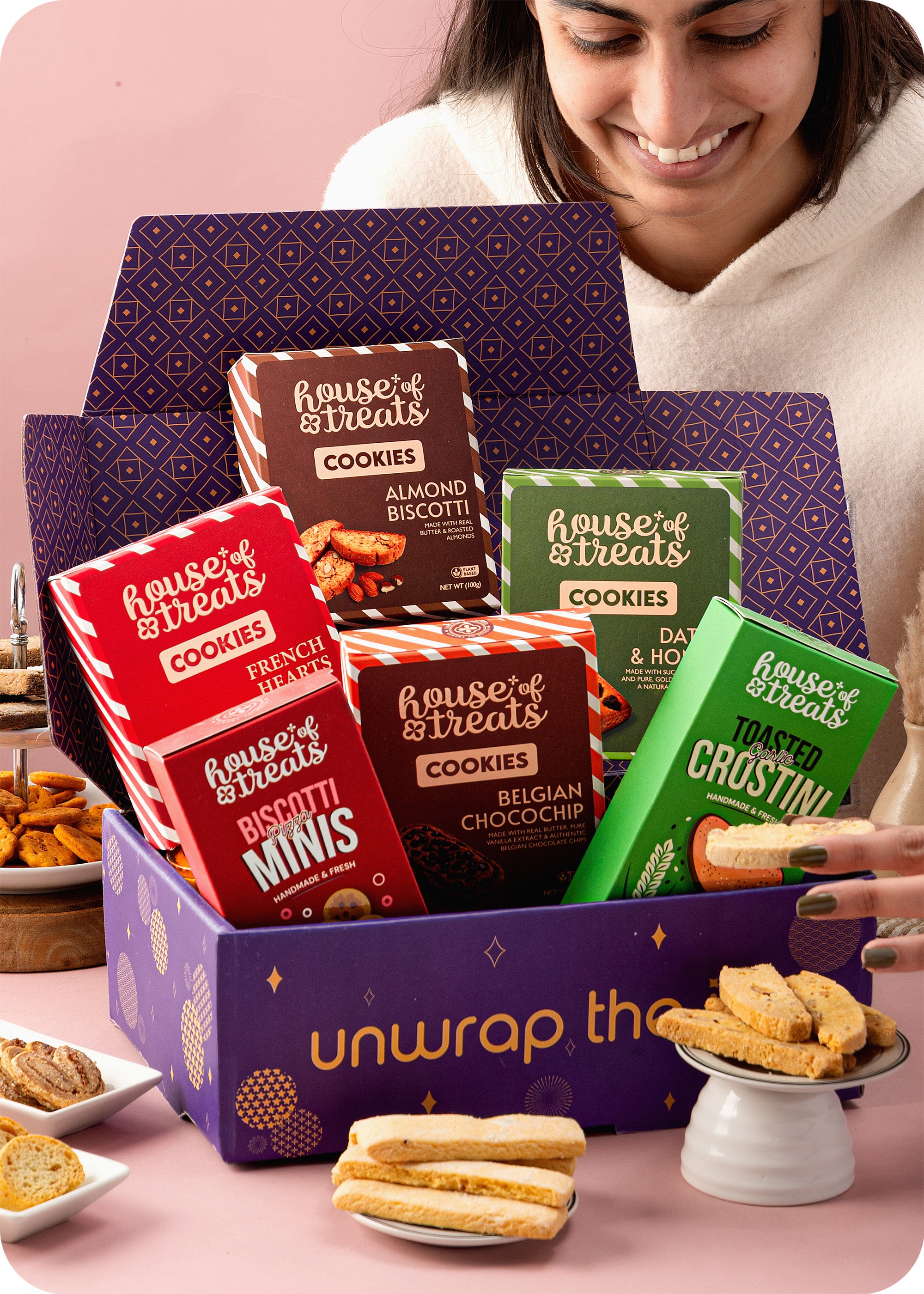 Assorted Gourmet Cookies Box