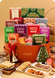 Festive Christmas Hamper: Gajak Assortment, Brittles & Candle Set
