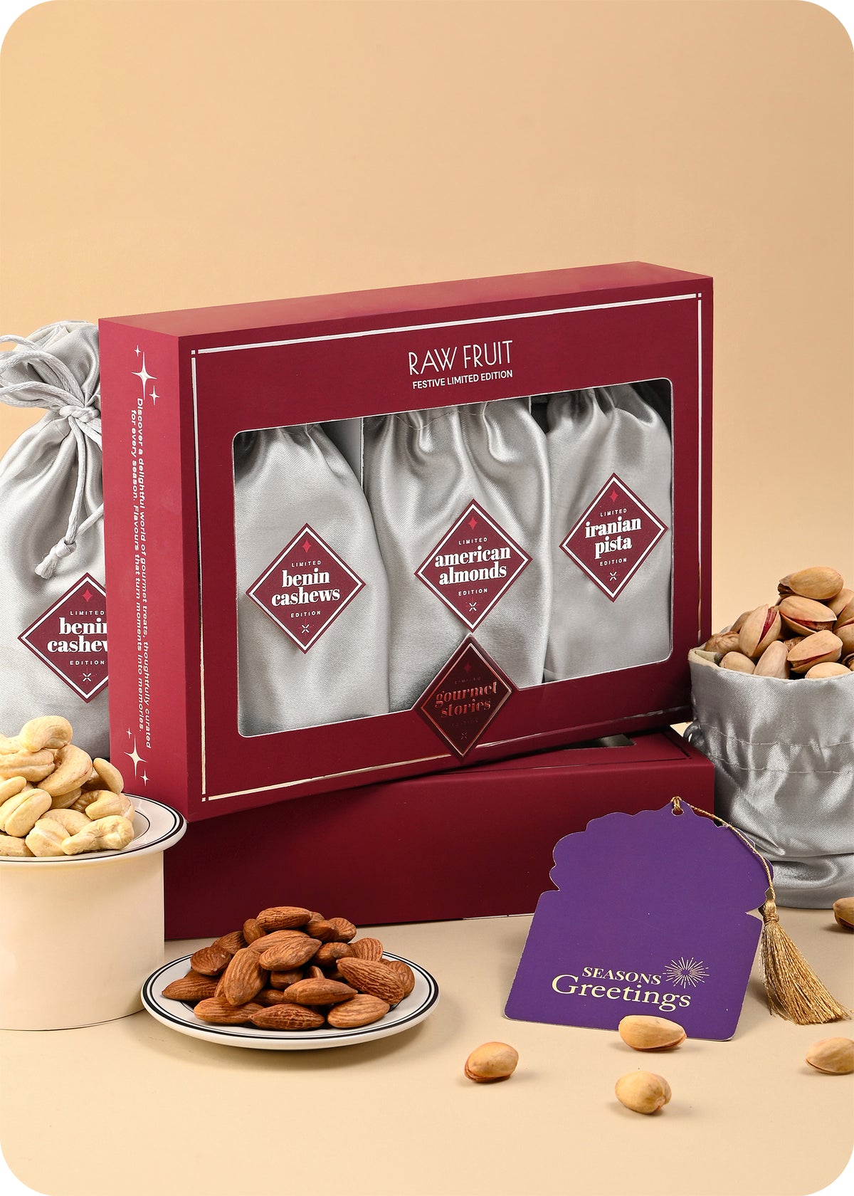 Pack of 3 Dry Fruits Gift Pack