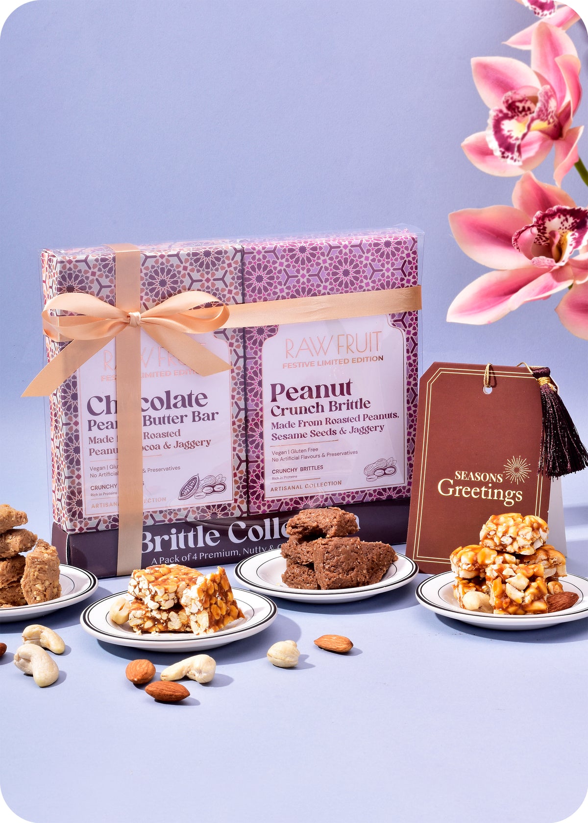 Diwali Gifts: Chocolate & Peanut Brittle Pack of 2
