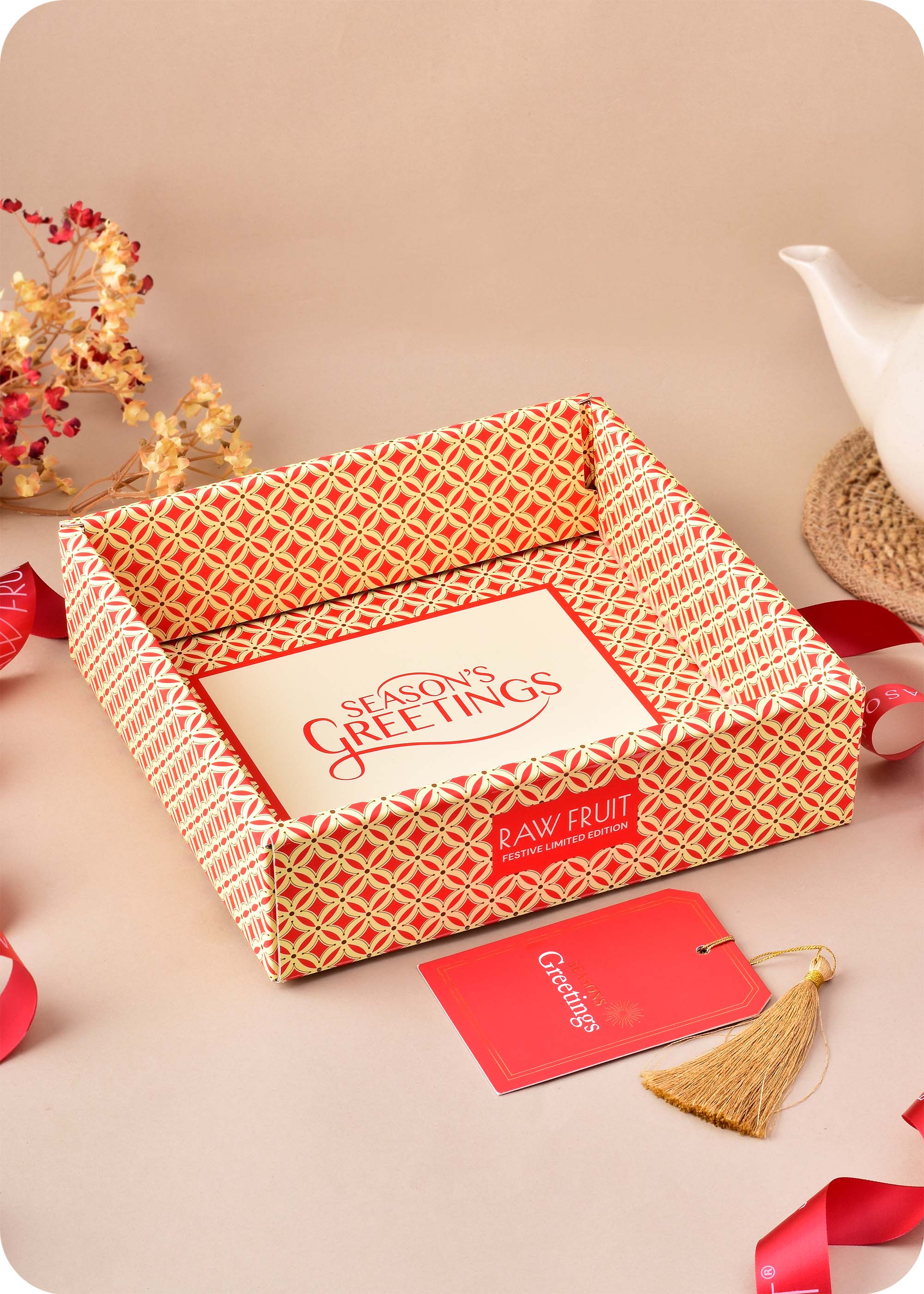 Sweets, Cookies & Snacks with Dry Fruits Gift Hamper