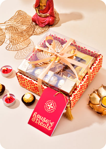 Diwali Hamper: Cookies & Chocolate Gift Pack