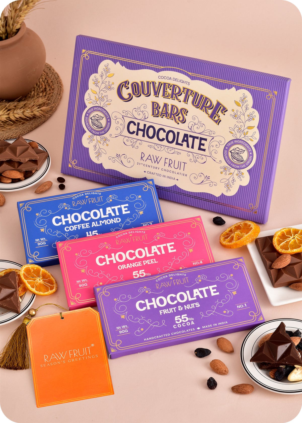 Pack of 3 Chocolate Bar