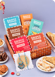 Rakhi Gift: Cookies with Bhaiya Bhabhi Rakhi